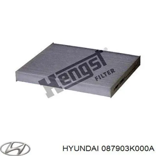 087903K000A Hyundai/Kia Внутрисалонный фильтр