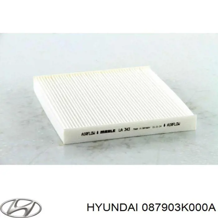 Купить 087903K000A Hyundai/Kia Фильтр салона угольный