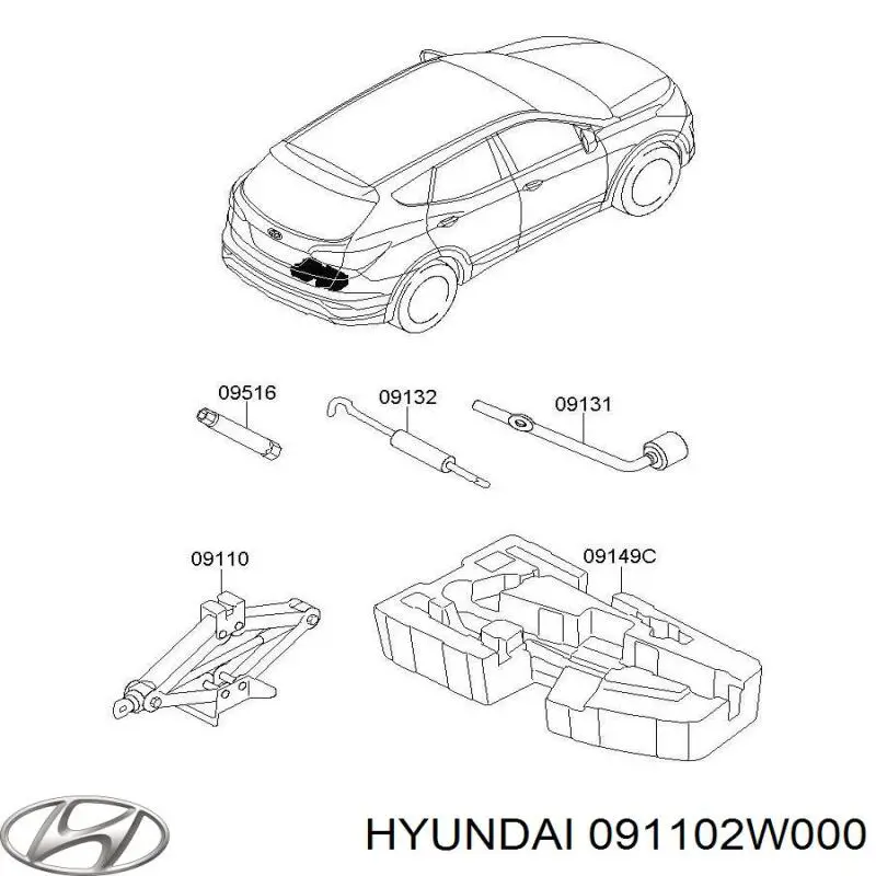  091102W000 Hyundai/Kia