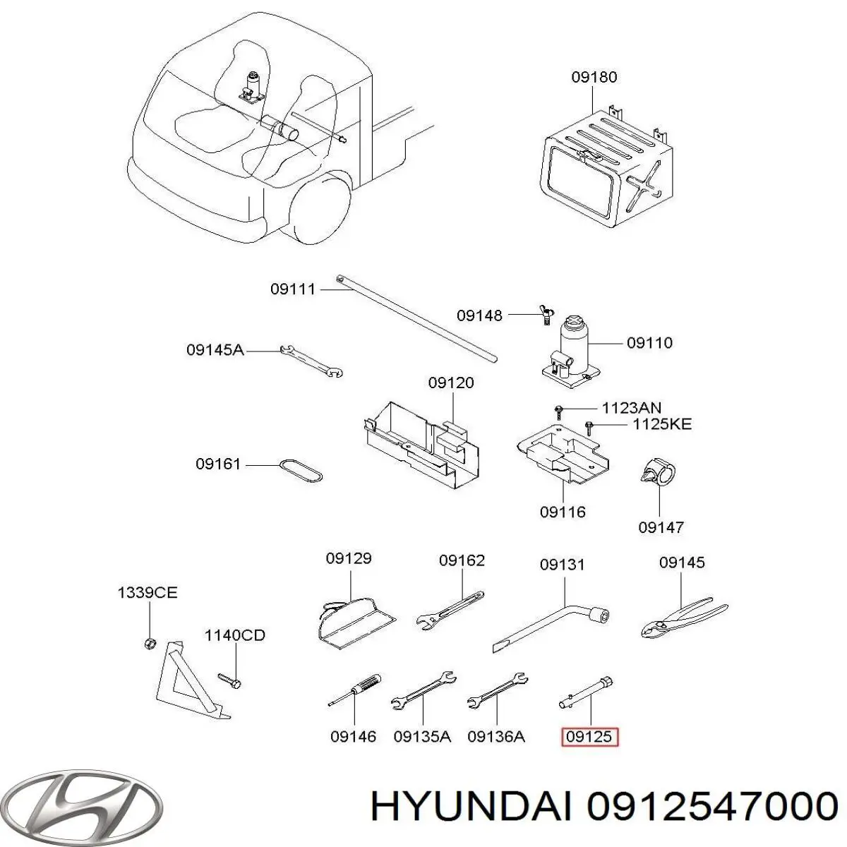 0912547000 Hyundai/Kia 