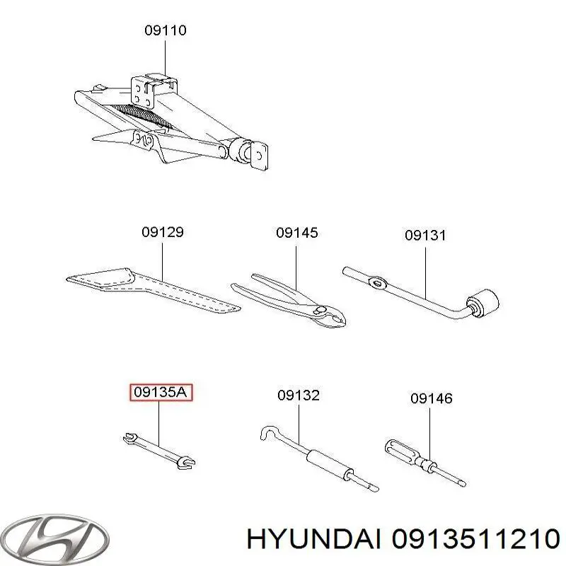  Hyundai/Kia 0913511210 цена, от 8.28 USD