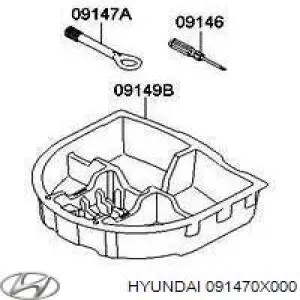 Крюк буксировочный на Hyundai Accent SB