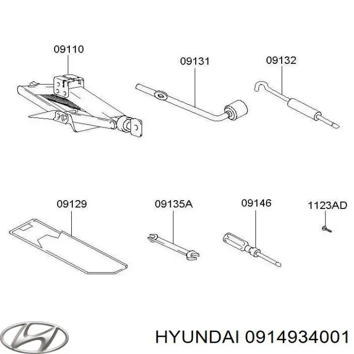 0914934001 Hyundai/Kia 