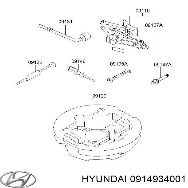  Hyundai/Kia 0914934001 цена, от 100.94 USD