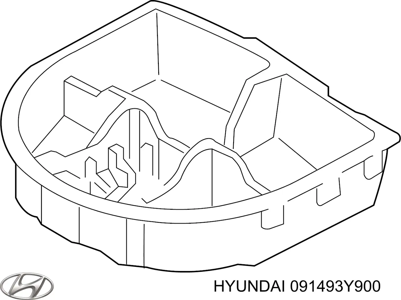 Купить 091493Y900 Hyundai/Kia 