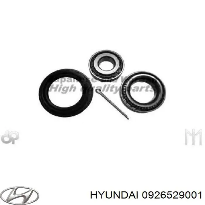 Подшипник ступицы задней внутренний 0926529001 Hyundai/Kia