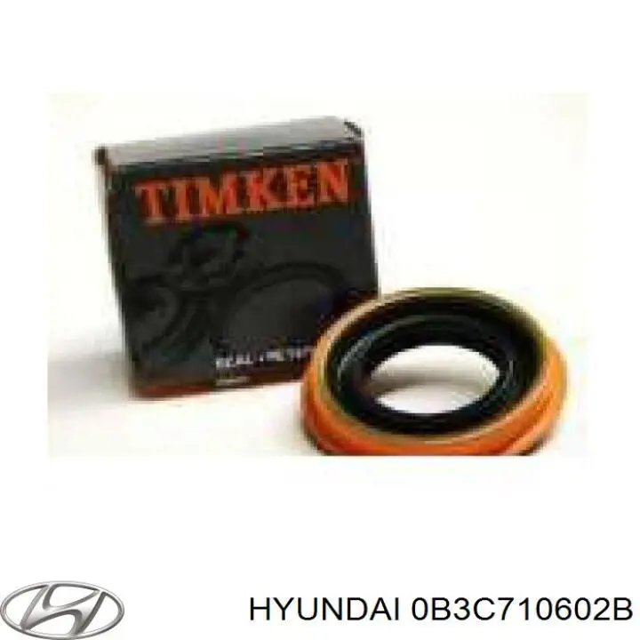 Сальник коленчатого вала Hyundai/Kia 0B3C710602B цена, от 3.37 USD