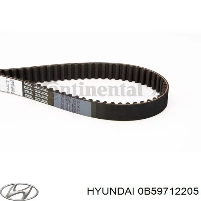 Ремень ГРМ 0B59712205 Hyundai/Kia