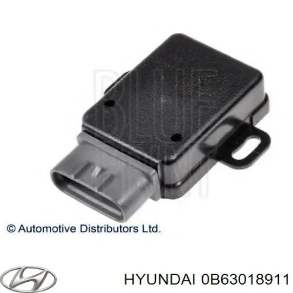0B63018911 Hyundai/Kia Датчик положения дроссельной заслонки