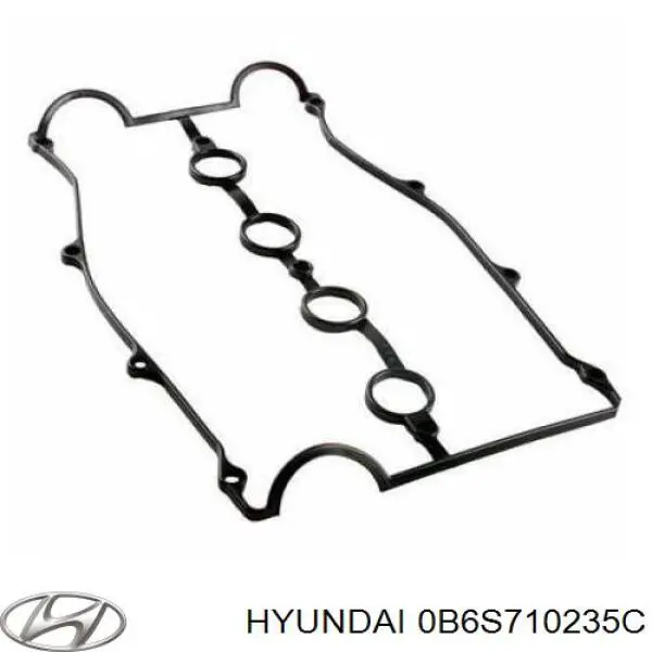 Прокладка клапанной крышки 0B6S710235C Hyundai/Kia