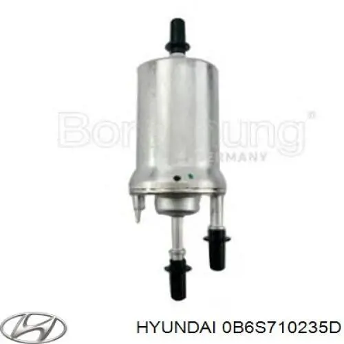 Прокладка клапанной крышки 0B6S710235D Hyundai/Kia