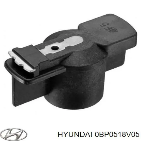 Бегунок (ротор) распределителя зажигания, трамблера Hyundai/Kia 0BP0518V05 цена, от 5.37 USD