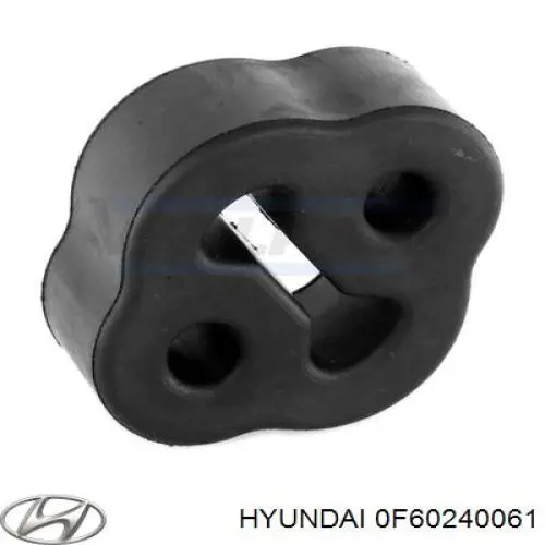 Купить 0F60240061 Hyundai/Kia Подвесные подушки глушителя
