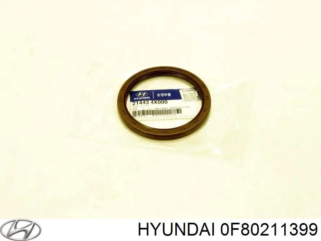 0F80211399 Hyundai/Kia сальник коленвала двигателя задний
