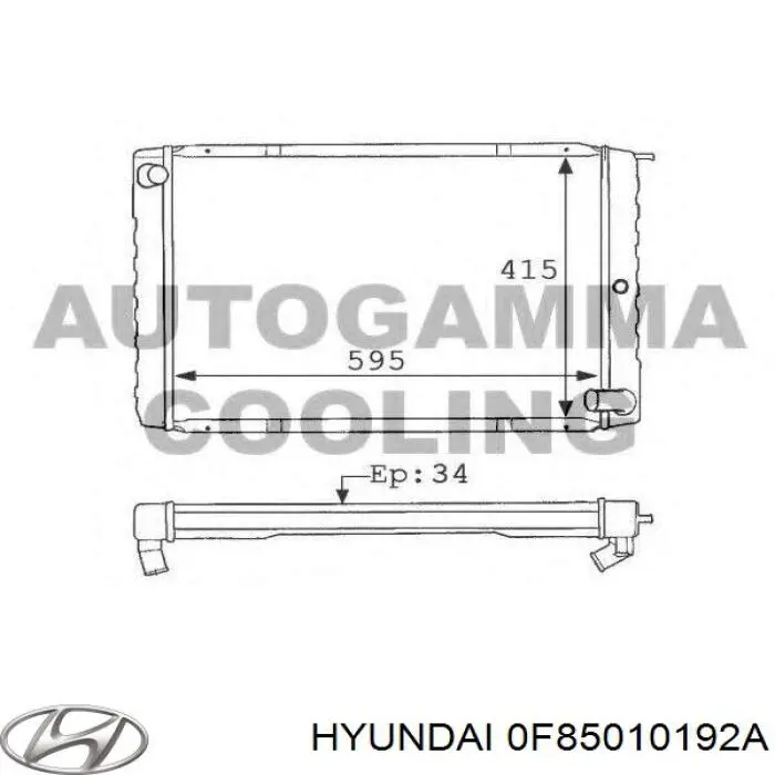  0F85010192A Hyundai/Kia