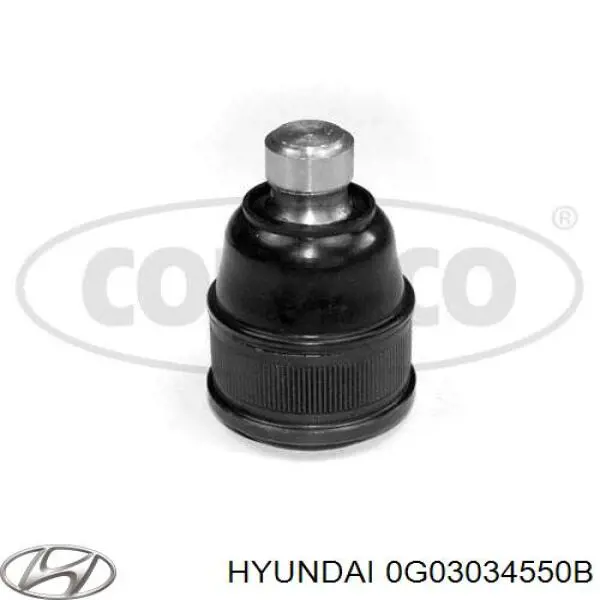 Шаровая опора, нижняя Hyundai/Kia 0G03034550B цена, от 11.44 USD