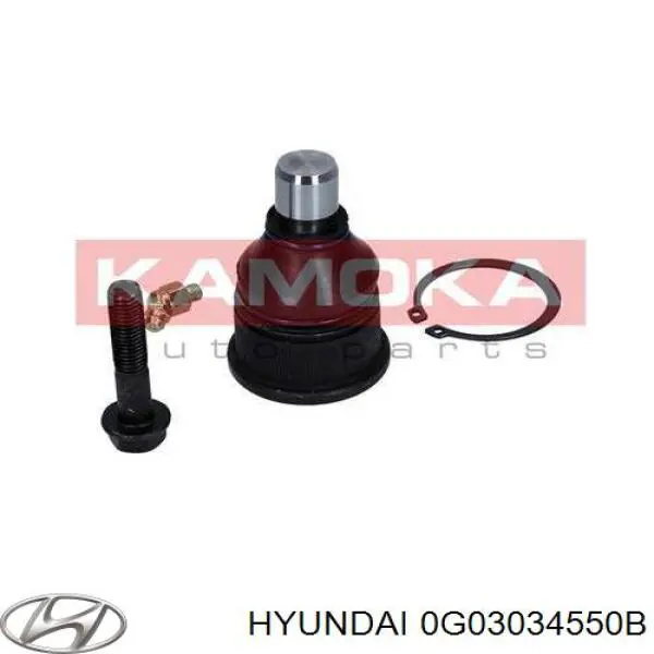 Купить 0G03034550B Hyundai/Kia Нижняя шаровая опора