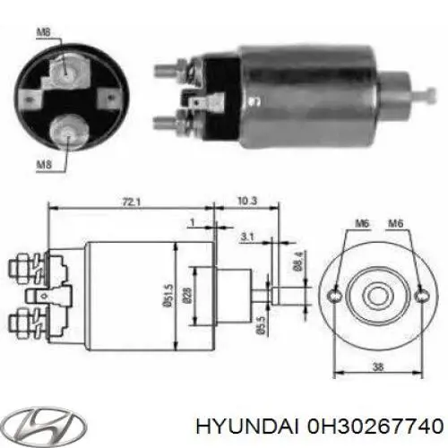 Hyundai/Kia 0H30267740 цена, от 5.66 USD
