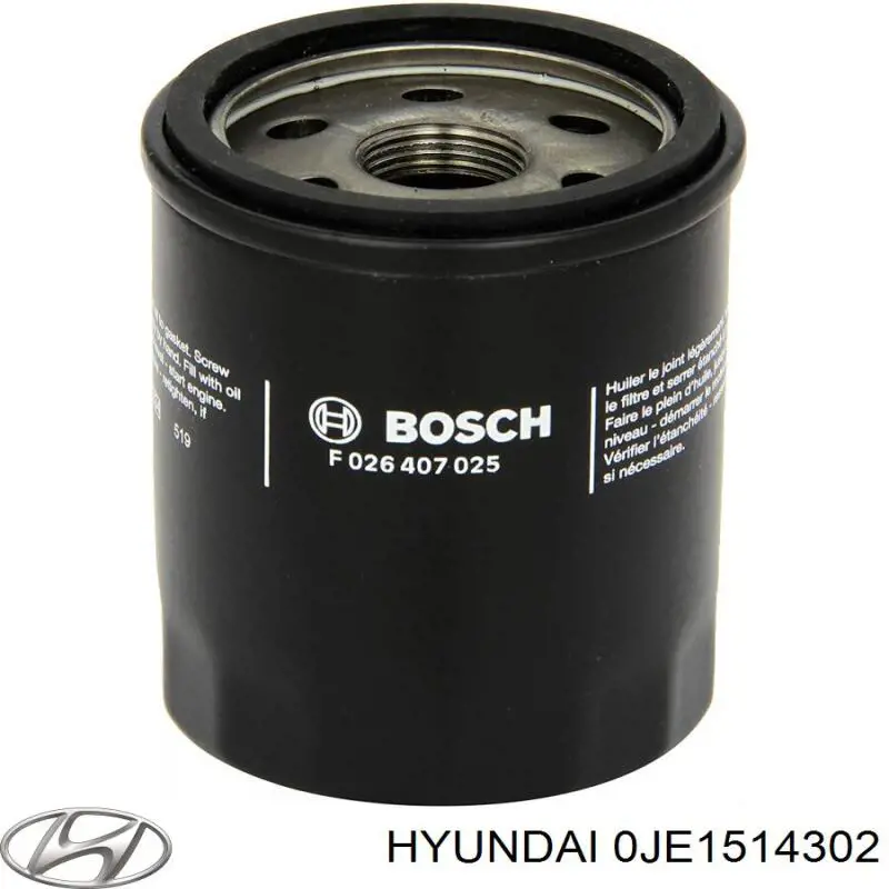 Фильтр масла Hyundai/Kia 0JE1514302
