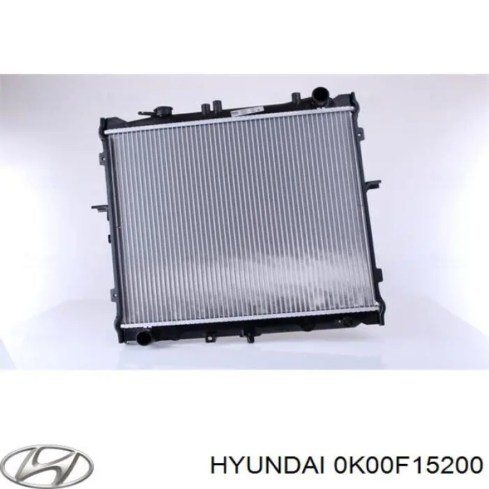 0K00F15200 Hyundai/Kia Радиатор основной