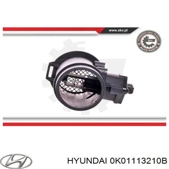 Датчик массового расхода воздуха Hyundai/Kia 0K01113210B цена, от 61.00 USD