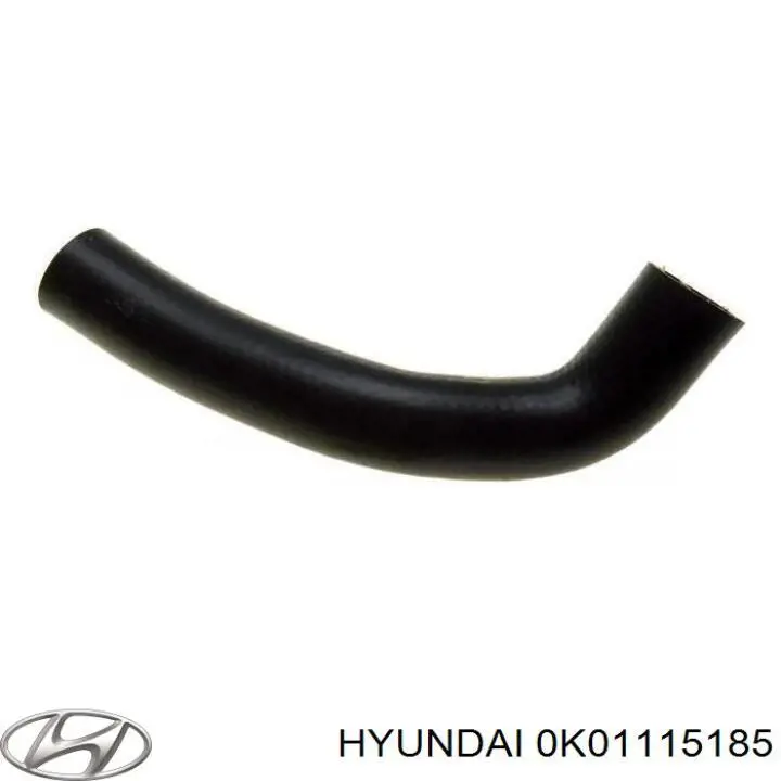 Купить 0K01115185 Hyundai/Kia Шланг радиатора охлаждения нижний