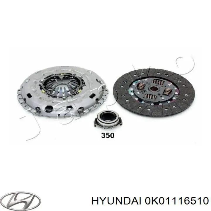 Выжимной подшипник 0K01116510 Hyundai/Kia