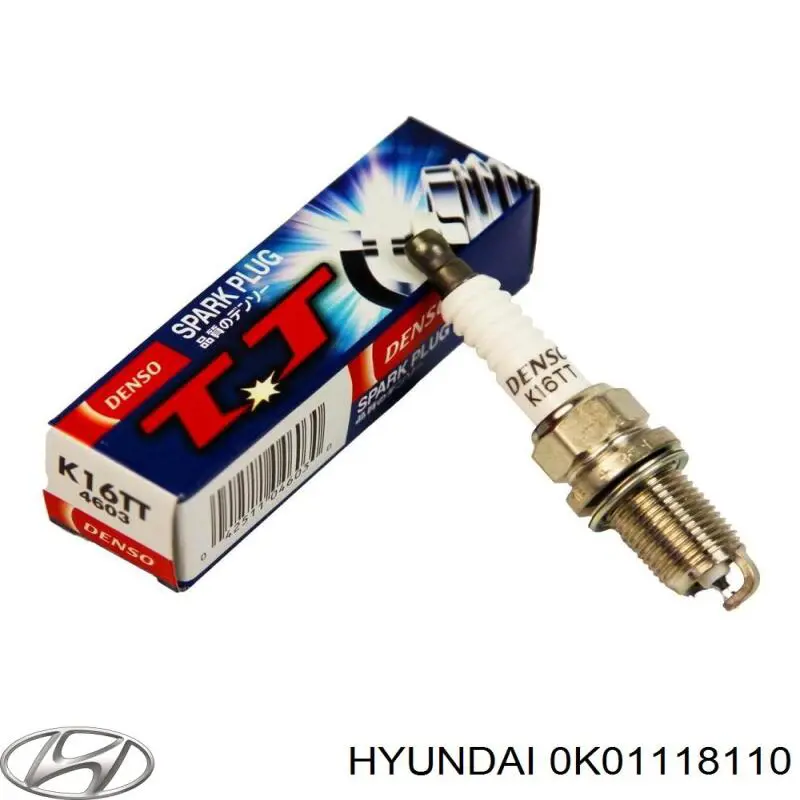 Свеча зажигания Hyundai/Kia 0K01118110 цена, от 10.54 USD