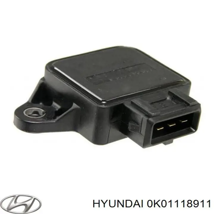 0K01118911 Hyundai/Kia датчик положения дроссельной заслонки (потенциометр)