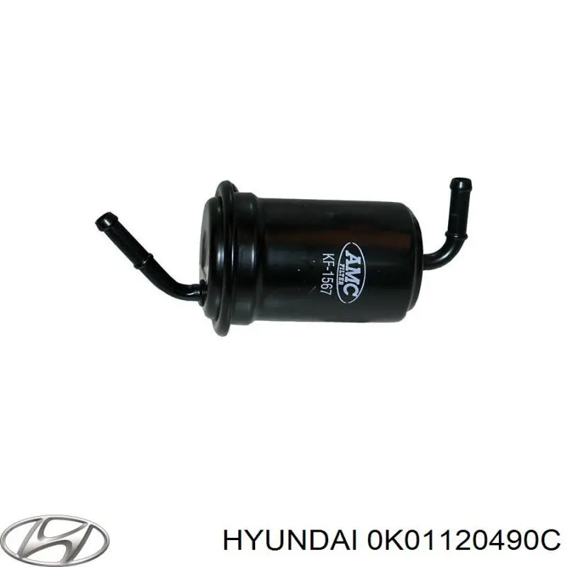 Фильтр тонкой очистки топлива Hyundai/Kia 0K01120490C цена, от 9.52 USD