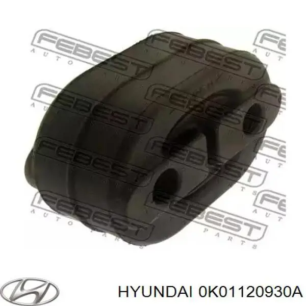 Прокладка глушителя 0K01120930A Hyundai/Kia