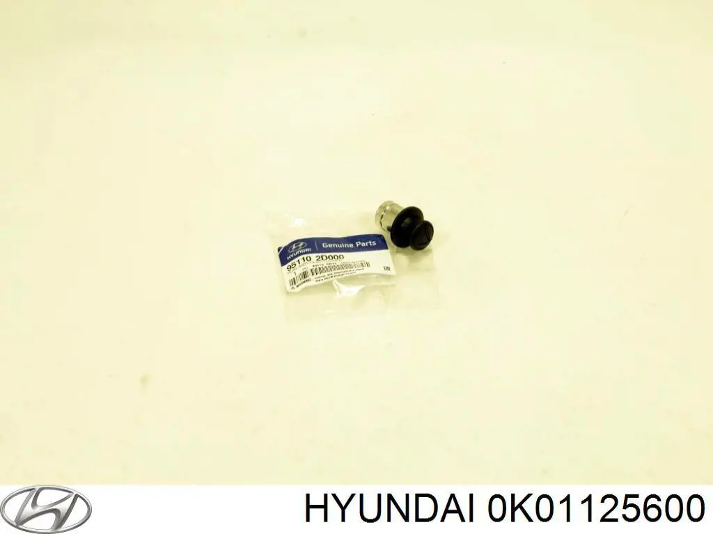0K01125600 Hyundai/Kia полуось (привод передняя левая)