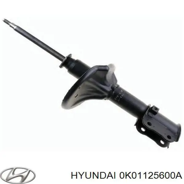 0K01125600A Hyundai/Kia полуось (привод передняя левая)