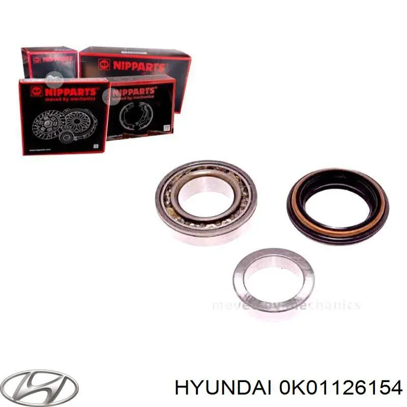 0K01126154 Hyundai/Kia Сальник ступичный