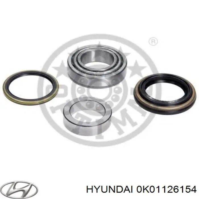 0K01126154 Hyundai/Kia Сальник ступичный