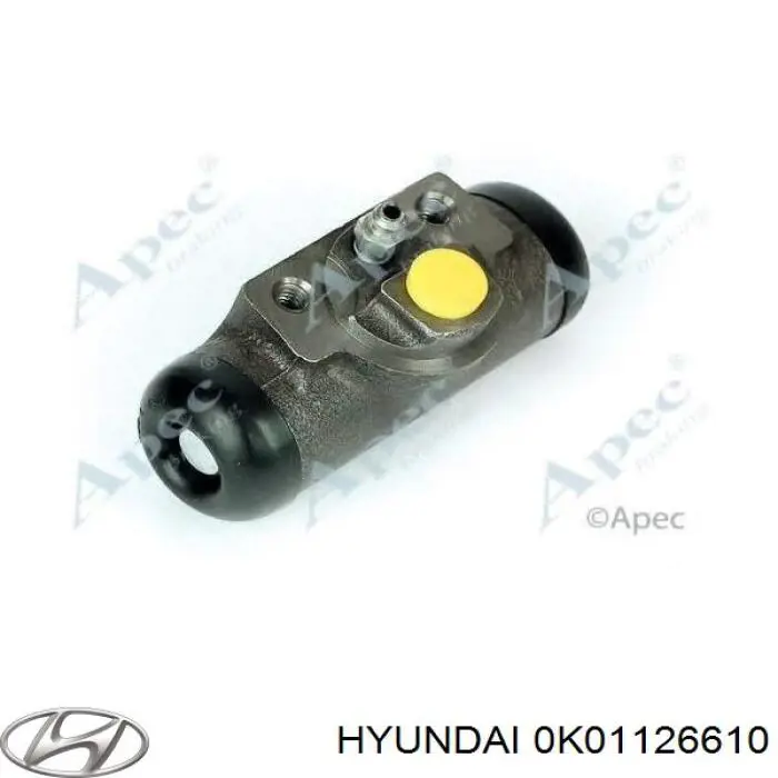 Цилиндр тормозной колесный 0K01126610 Hyundai/Kia