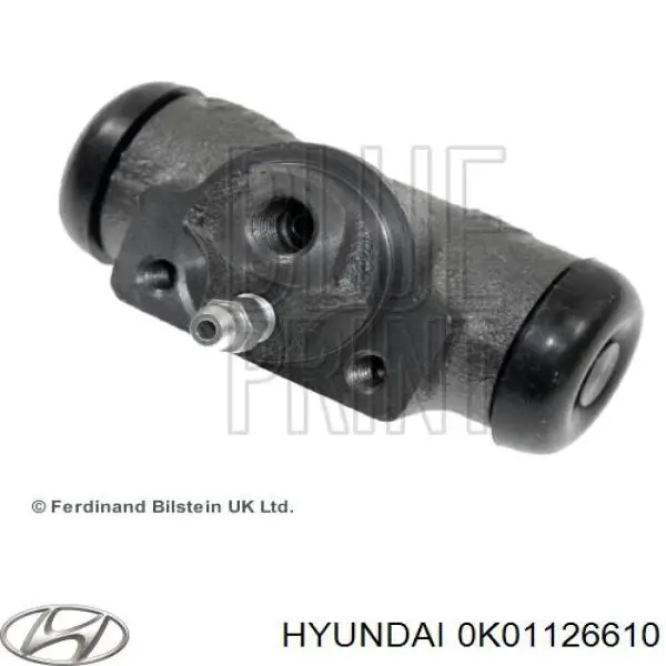 Рабочий тормозной цилиндр Hyundai/Kia 0K01126610 цена, от 9.86 USD