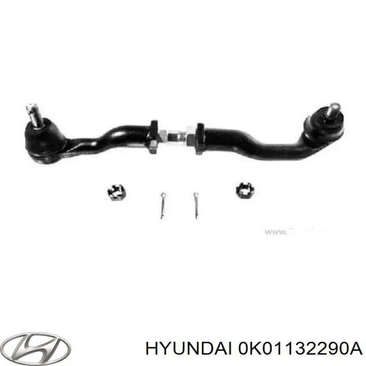0K01132290A Hyundai/Kia тяга рулевая правая