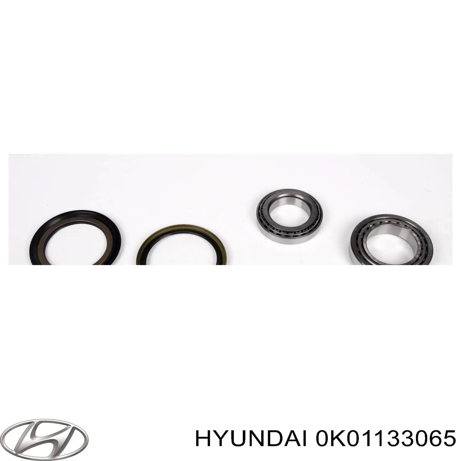 Anillo retén, cubo de rueda delantero inferior 0K01133065 Hyundai/Kia