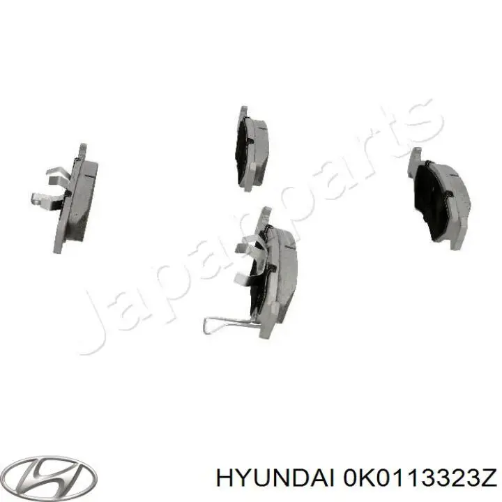 0K0113323Z Hyundai/Kia Колодки передние