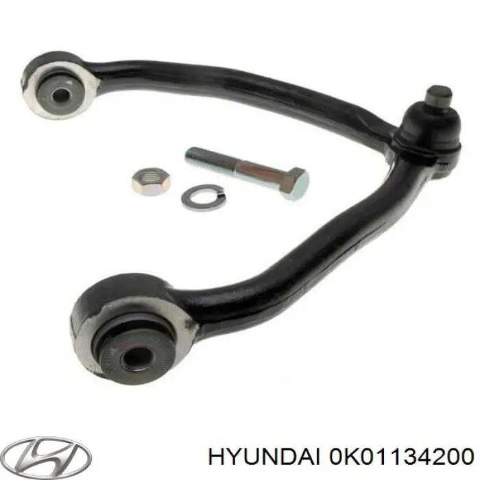 0K01134200 Hyundai/Kia Рычаг передней подвески верхний левый/правый
