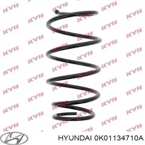 0K01134710A Hyundai/Kia Стойка передняя