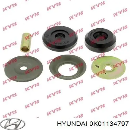 Купить 0K01134797 Hyundai/Kia Опора переднего амортизатора