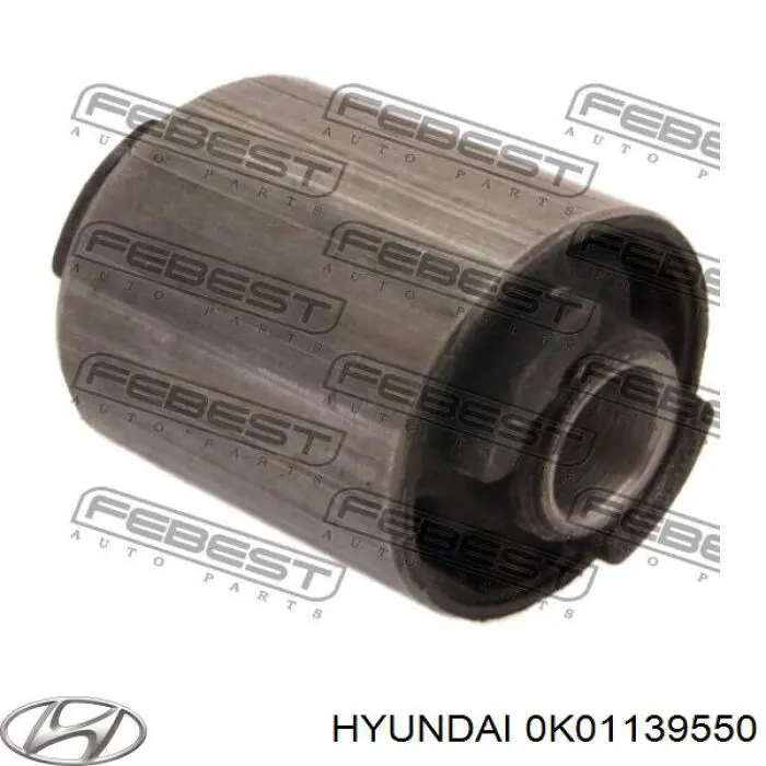 Купить 0K01139550 Hyundai/Kia Сайлентблок (подушка) редуктора переднего моста передний