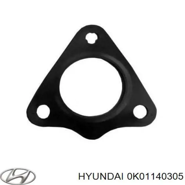 0K01140305 Hyundai/Kia прокладка приемной трубы глушителя