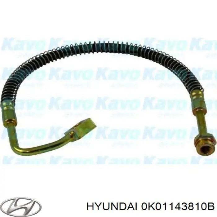 Купить 0K01143810B Hyundai/Kia Шланг тормозной передний, правый