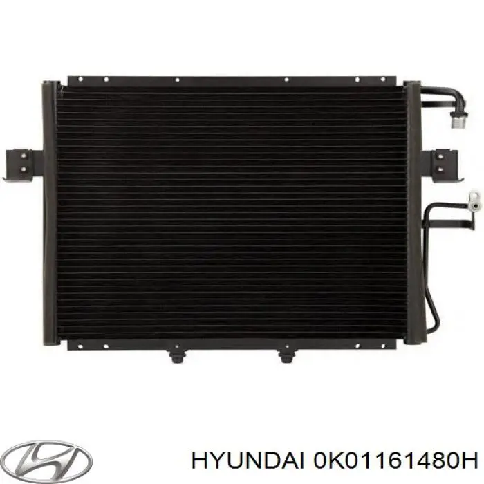 Радиатор кондиционера 0K01161480H Hyundai/Kia