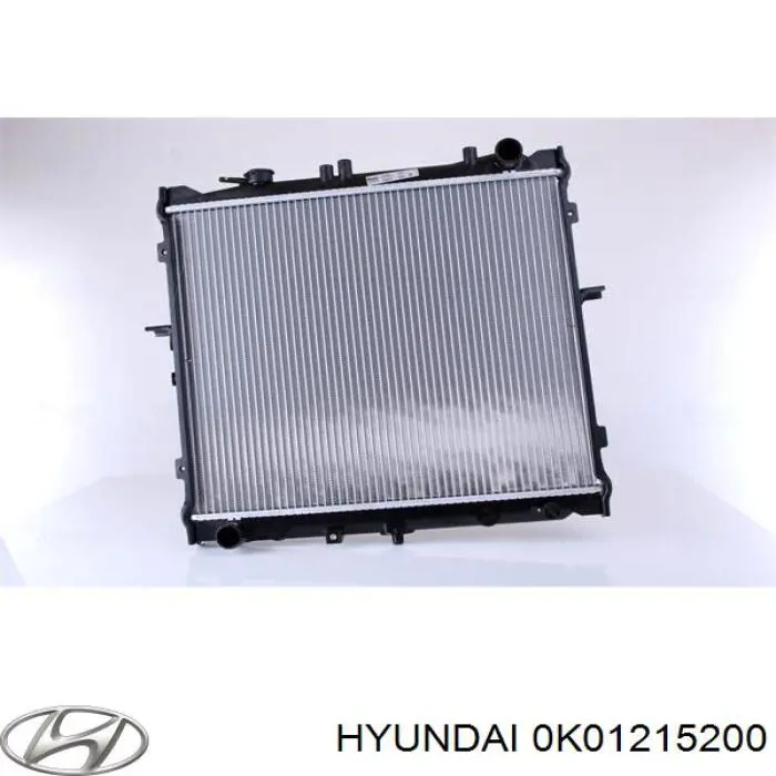Радиатор охлаждения двигателя Hyundai/Kia 0K01215200 цена, от 117.82 USD
