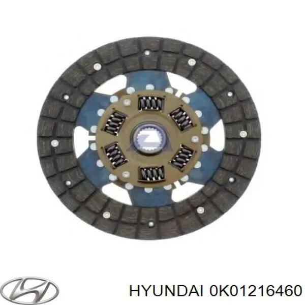 0K01216460 Hyundai/Kia диск сцепления