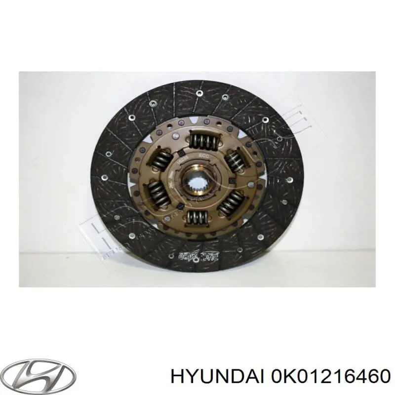 0K01216460 Hyundai/Kia Диск сцепления ведомый